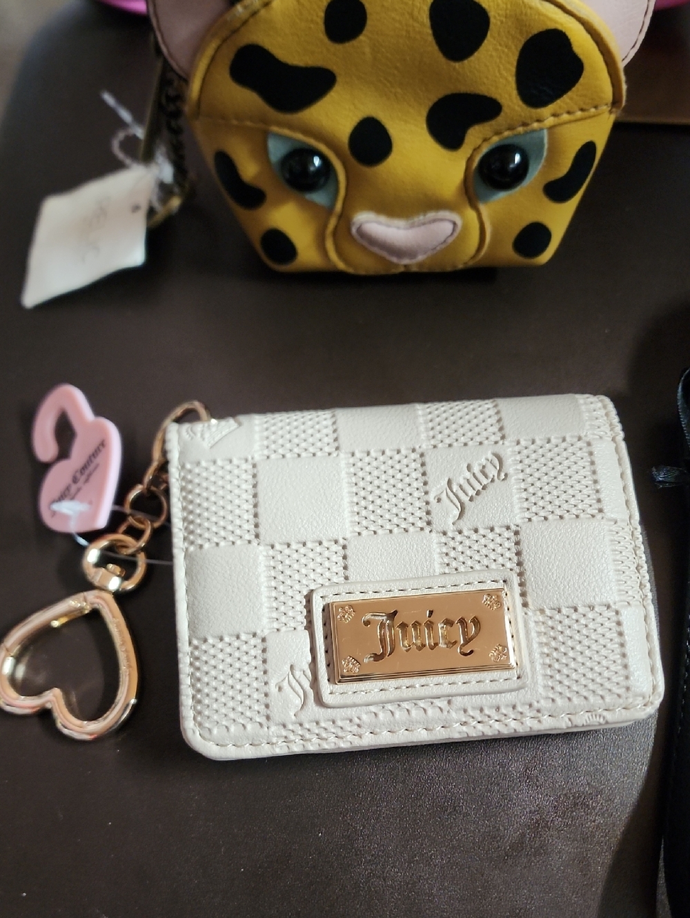Sellers Bundle Of 7 Bags All NWT, 4 Juicy Couture, 2 Ed Hardy & Leopard Relic - Picture 3 of 16